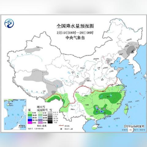未来7天全国降雨分布图（未来7天降水量分布图）